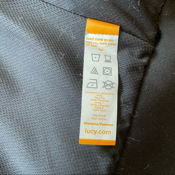 Lucy Inner Purpose Jacket Sz L Jet Stream Like New - Picture 8 of 10